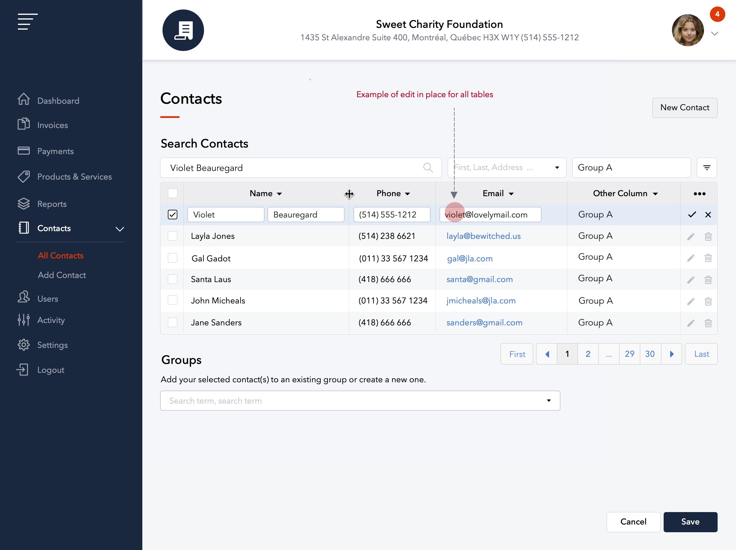 Invoice Mailbox